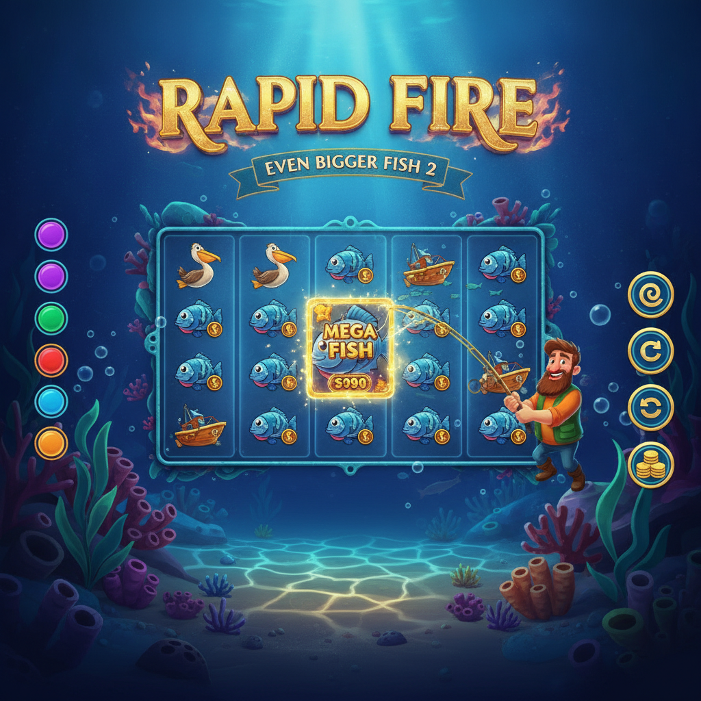 Fishin' Frenzy Even Bigger Fish 2 Rapid Fire