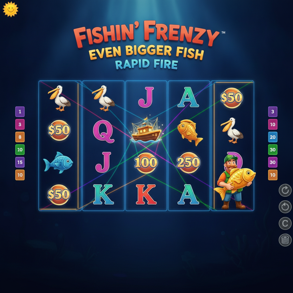 Fishin' Frenzy Even Bigger Fish Rapid Fire