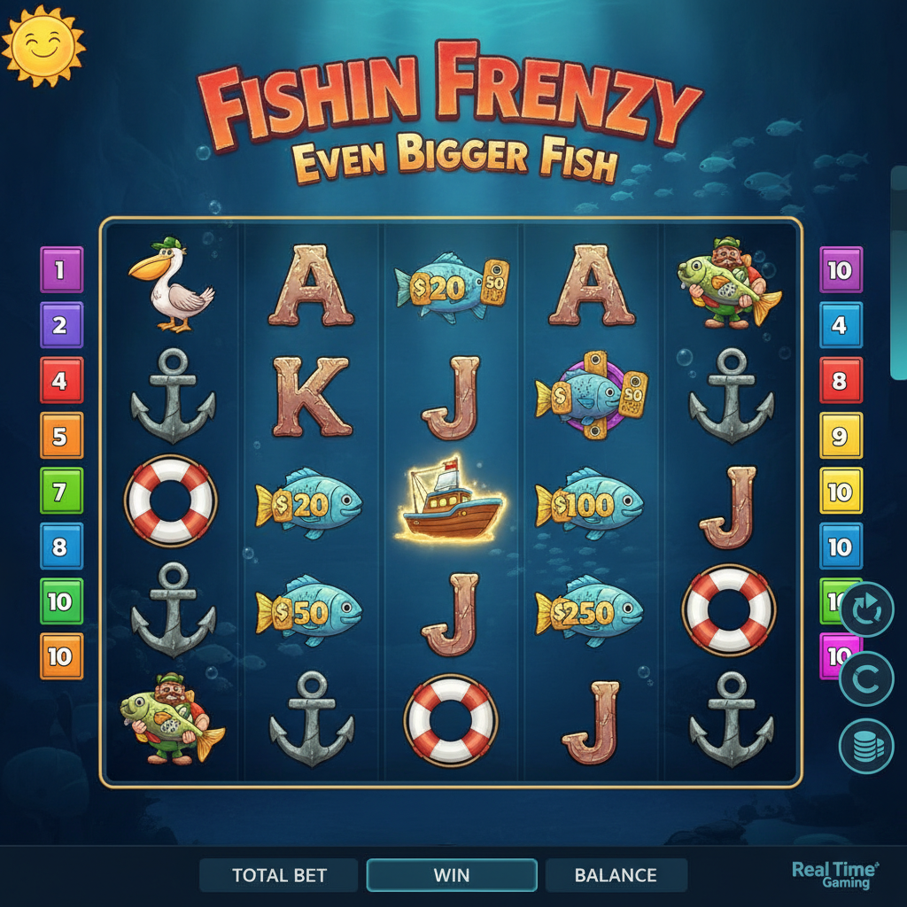 Fishin' Frenzy Even Bigger Fish