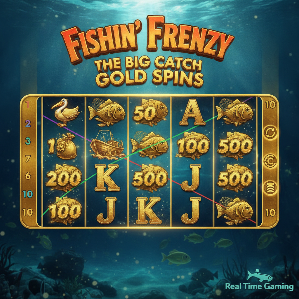 Fishin' Frenzy The Big Catch Gold Spins