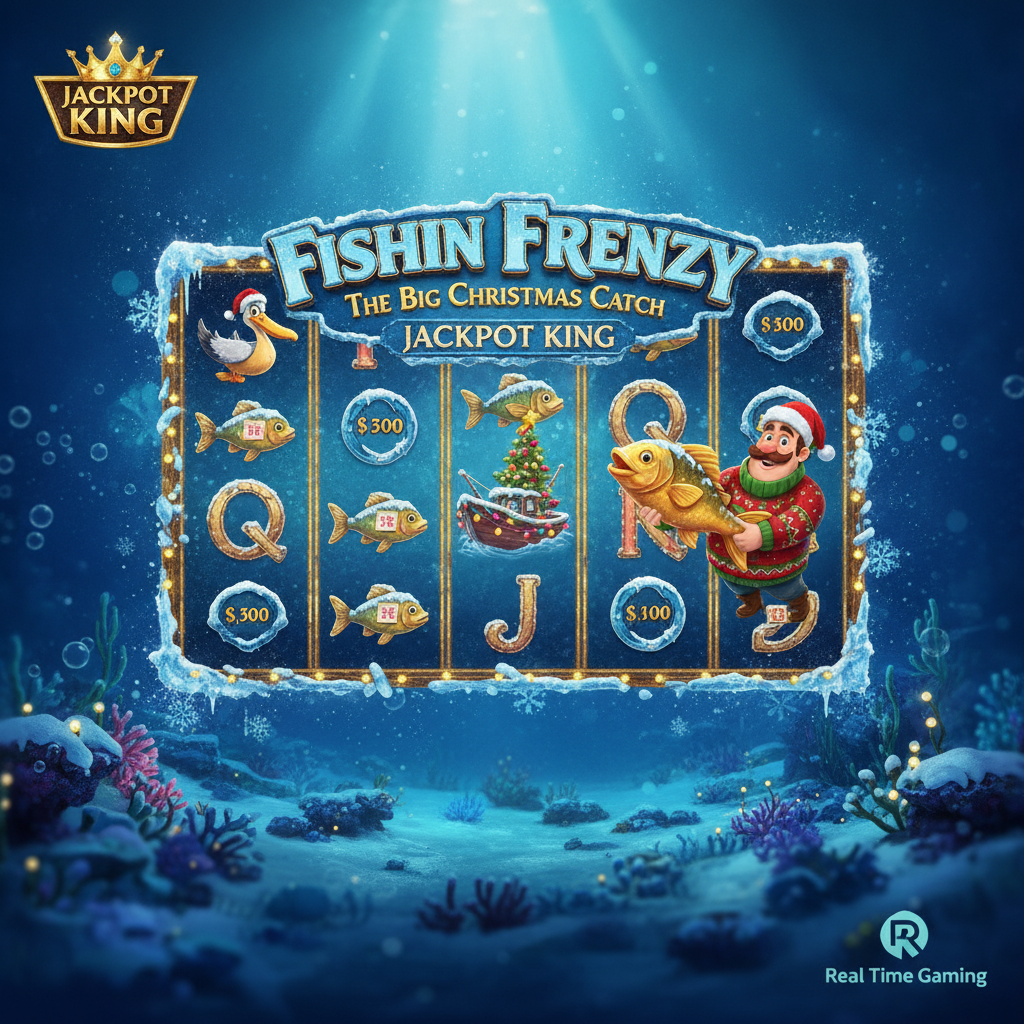 Fishin' Frenzy The Big Christmas Catch Jackpot King